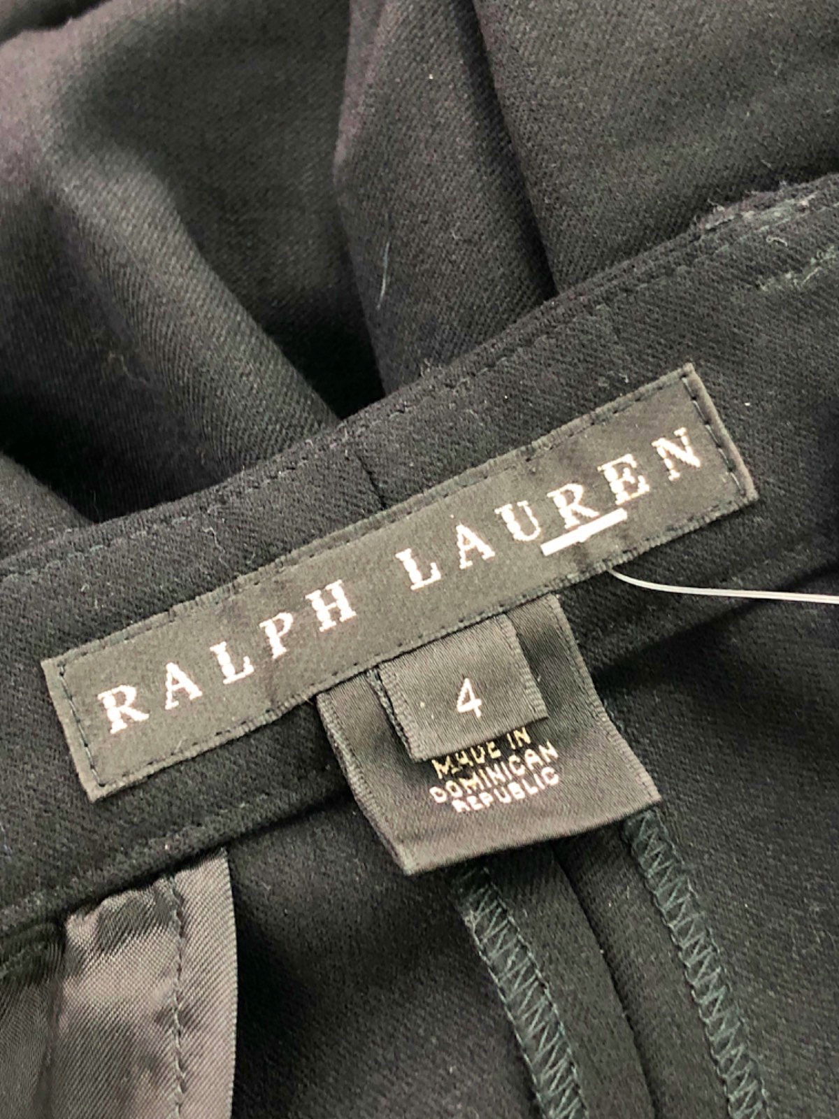 Ralph Lauren Black Tailored Trousers UK 8