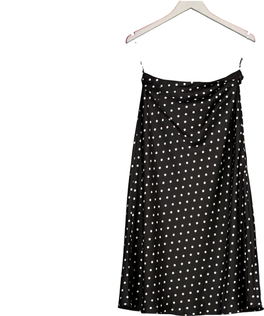 Peppermayo Breanne Midi Skirt - Black Polka Dot UK 6