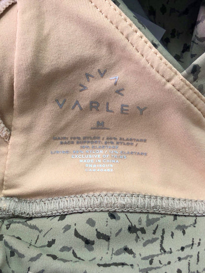 Varley Olive Green Sports Bra Size UK M