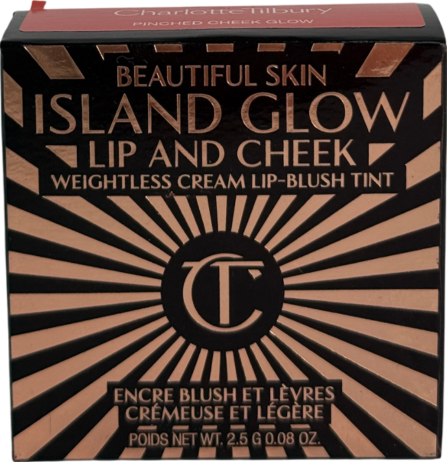 Charlotte Tilbury Beautiful Skin Island Lip And Cheek Blusher Pinched Cheek Glow 2.5g