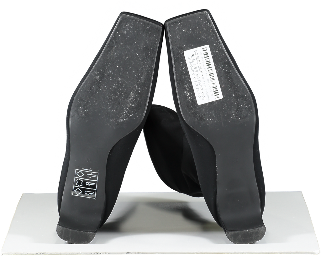 bevza Black Neoprene Sock Boots UK 6 EU 39 👠