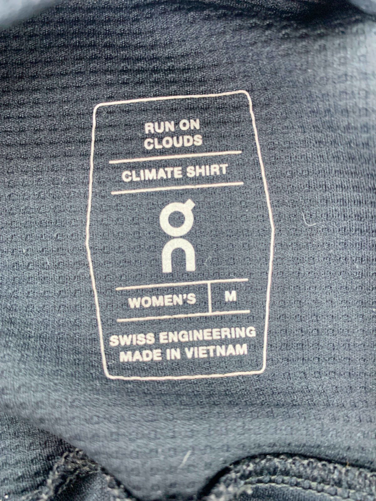 On Black Climate Shirt M