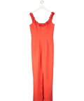 Coast Red Rosette Trim Jumpsuit UK 12