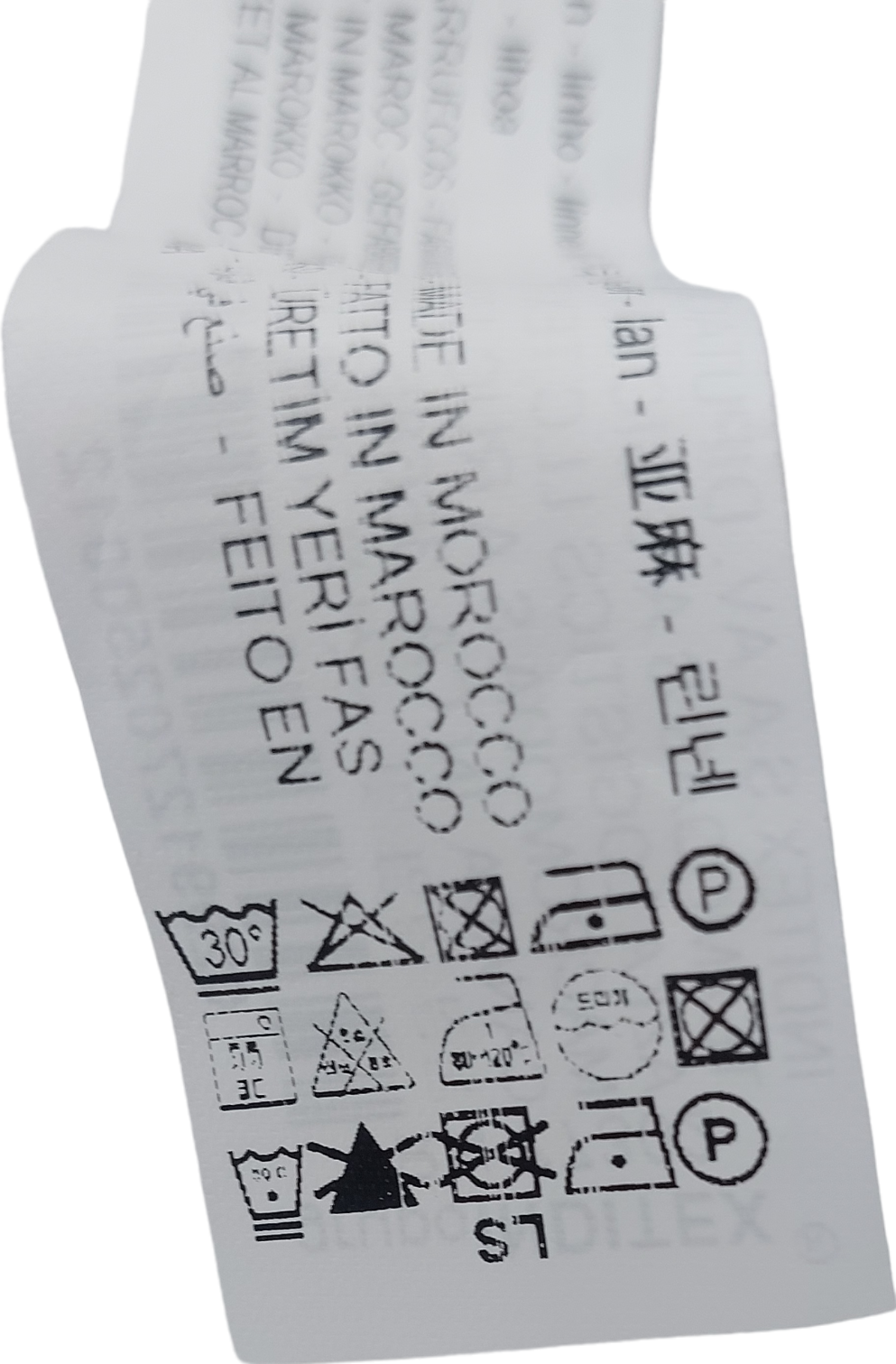 ZARA White Tie Front Linen Top UK XS