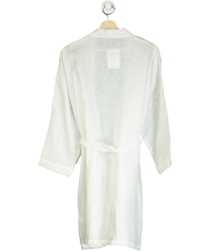 Intimissimi White Linen Look Kimono UK S/M