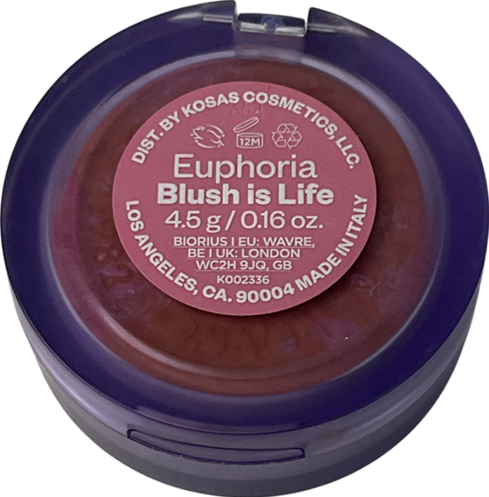 Kosas Blush Is Life Baked Dimensional + Brightening Blush Euphoria 4.5g