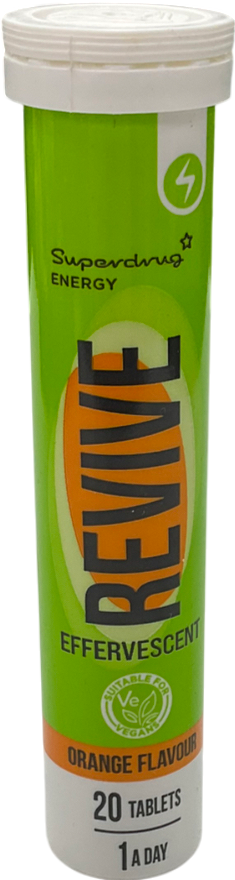 Superdrug Revive Orange Flavour 20