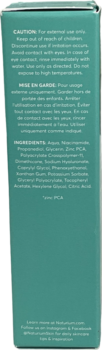 naturium Niacinamide Serum 12% Plus Zinc 2% 30ml