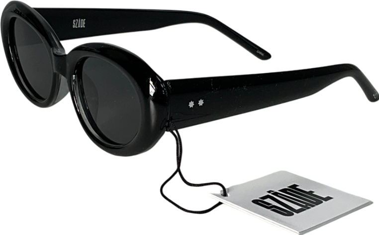 szade Elysium Double Black Sunglasses One Size