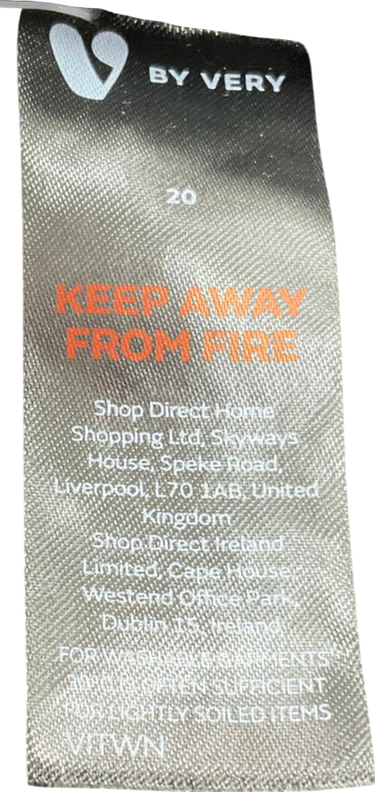 Very Blue Long Sleeve High Neck Sequin Mini Dress UK 20