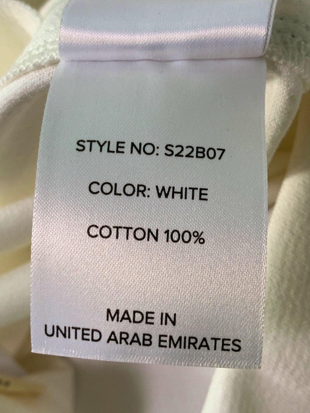 Bouguessa White Midi Skirt L