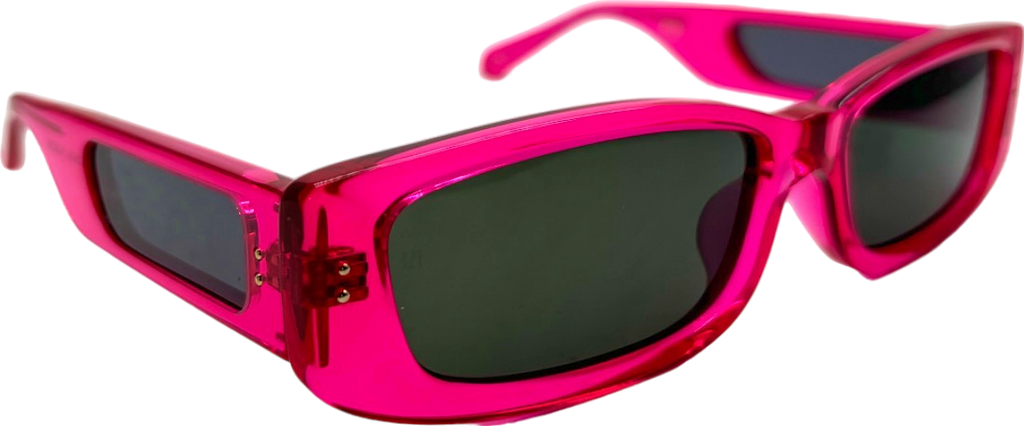 Linda Farrow Pink Talita Sunglasses