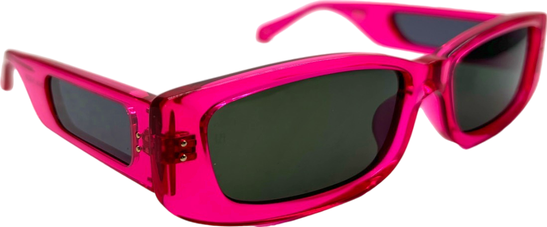 Linda Farrow Pink Talita Sunglasses