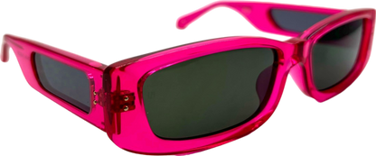 Linda Farrow Pink Talita Sunglasses