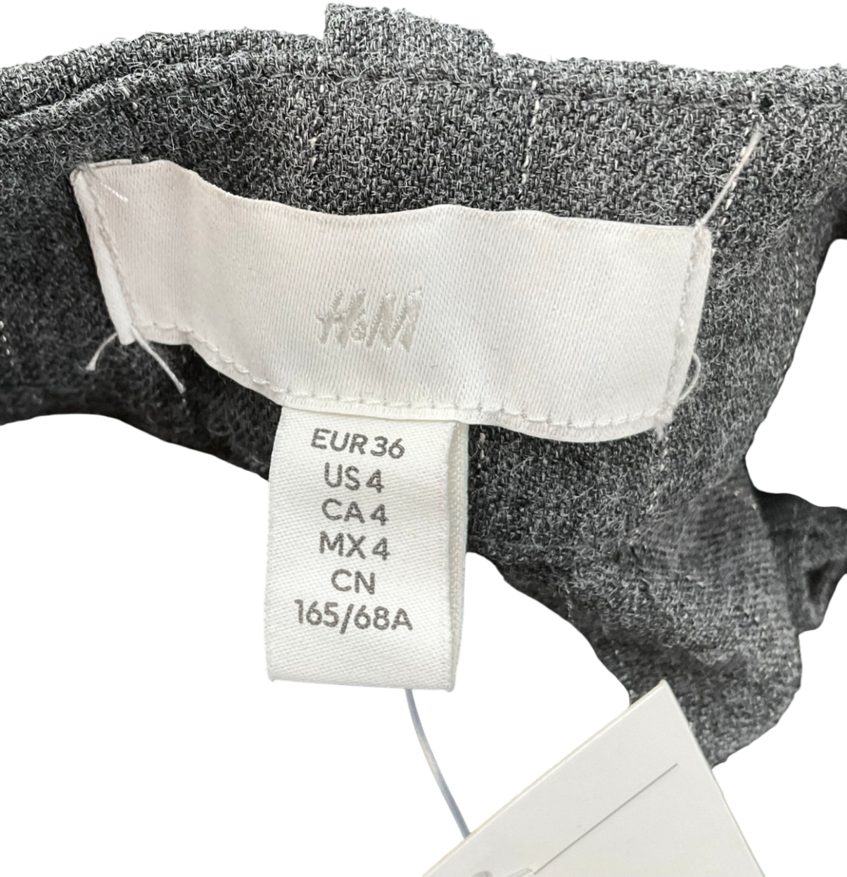 H&M Grey Wide Trousers UK 8