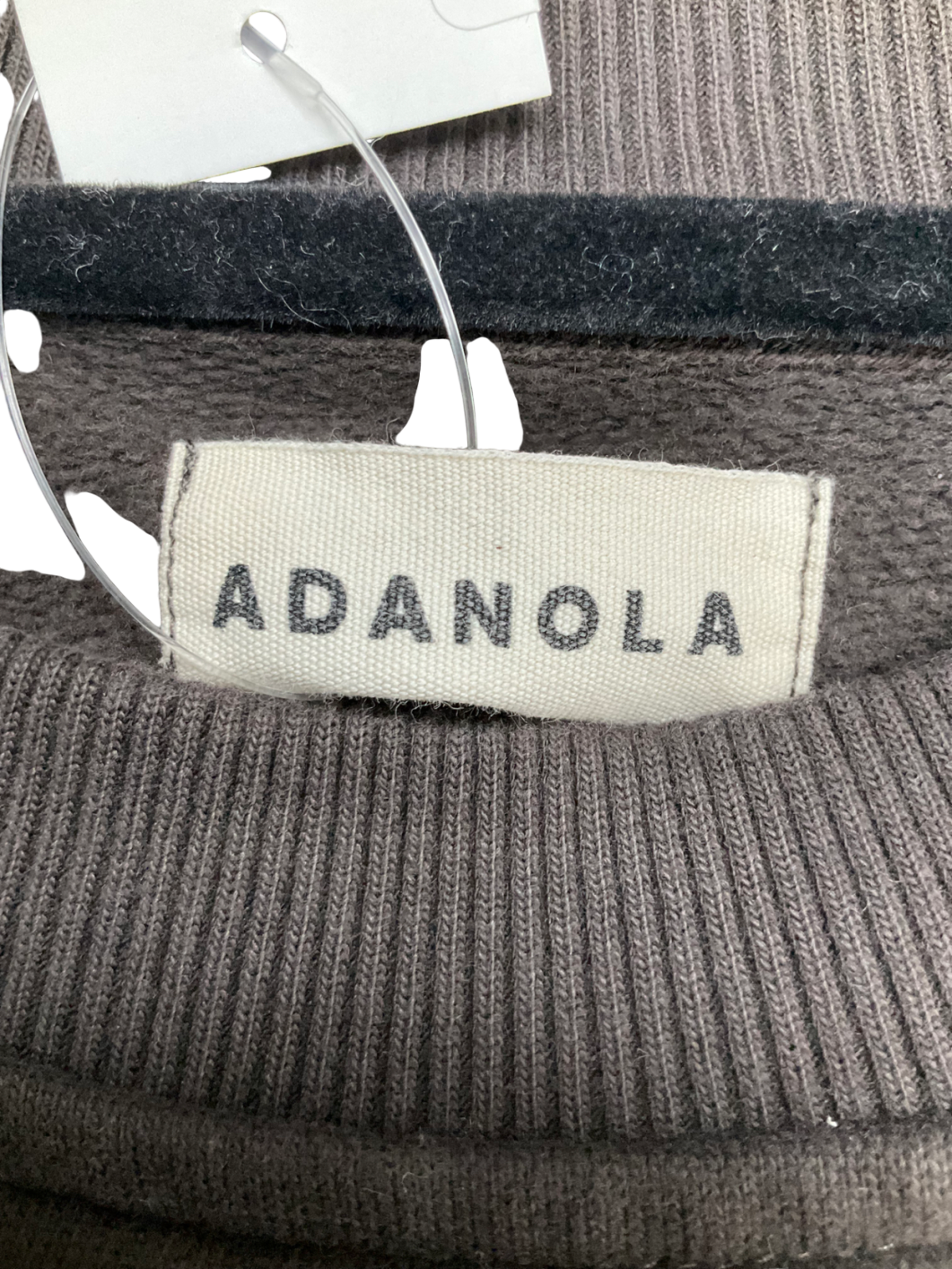 Adanola Brown As Oversized Sweatshirt UK XS