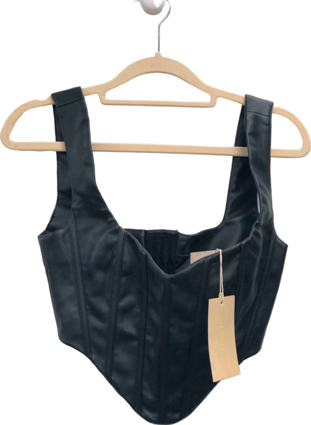 MESHKI Black Corset Top UK XS/6