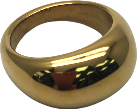 Metallic Dome Ring