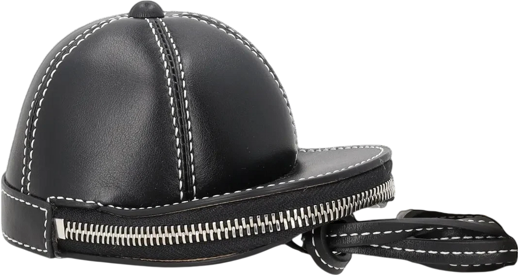 JW ANDERSON  Bag  - Black Leather Nano Cap Cross-body