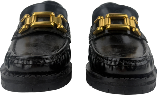 ASOS Memorize Leather Loafer In Black UK 5 EU 38