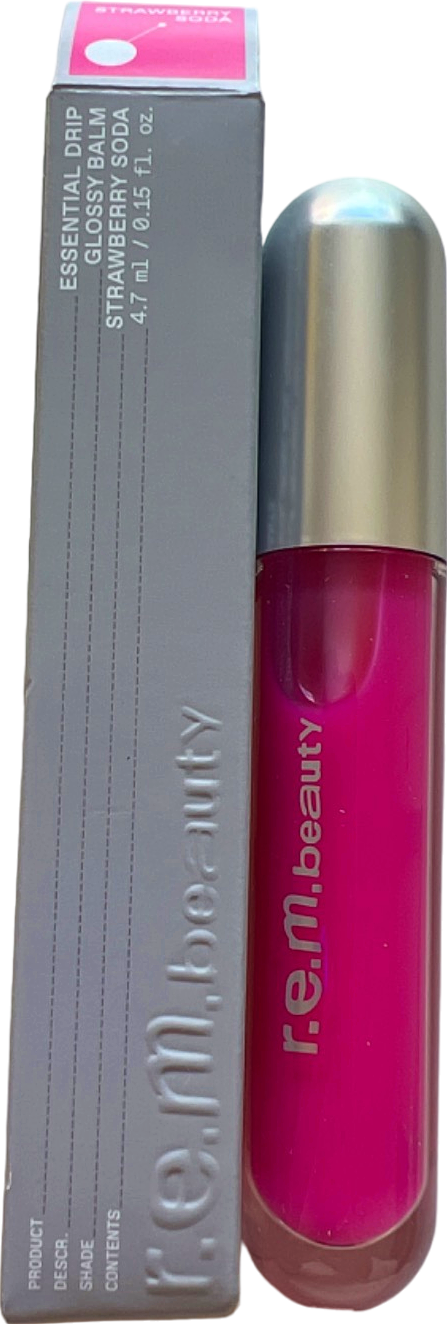 REM Beauty Essential Drip Lip Gloss Balm Strawberry Soda 14 ml
