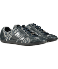 Dior Blue Leather And Diorissimo Canvas Low Top Sneakers UK 7 EU 40 👠