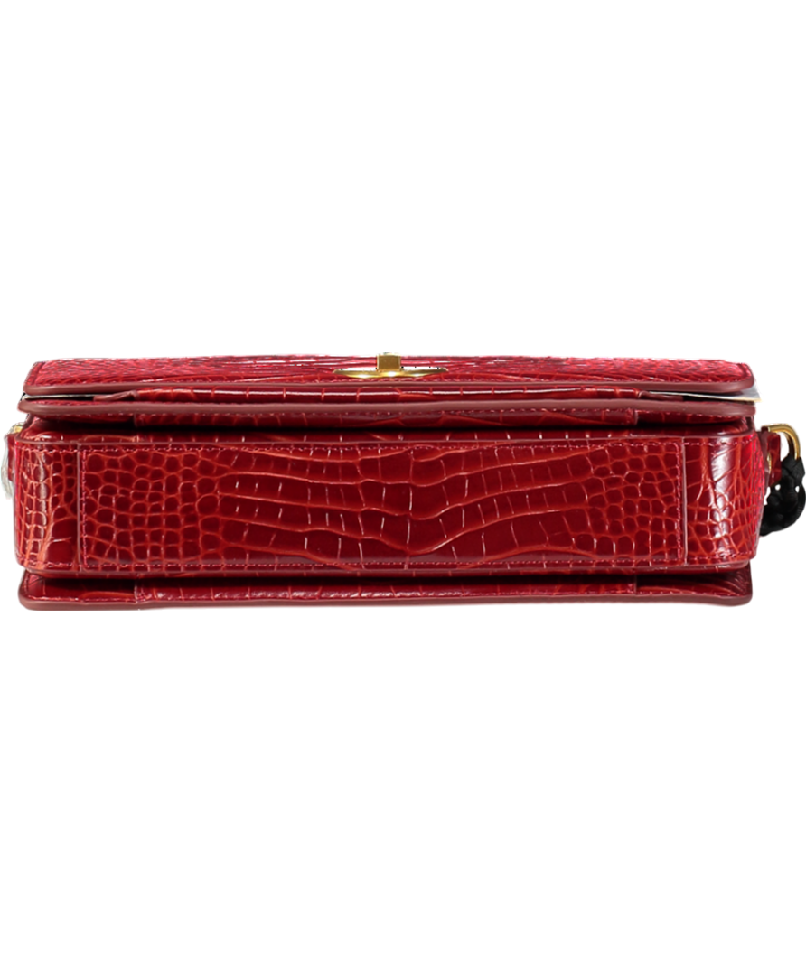 Jasper Conran London Red Leather Multi Strap Bag