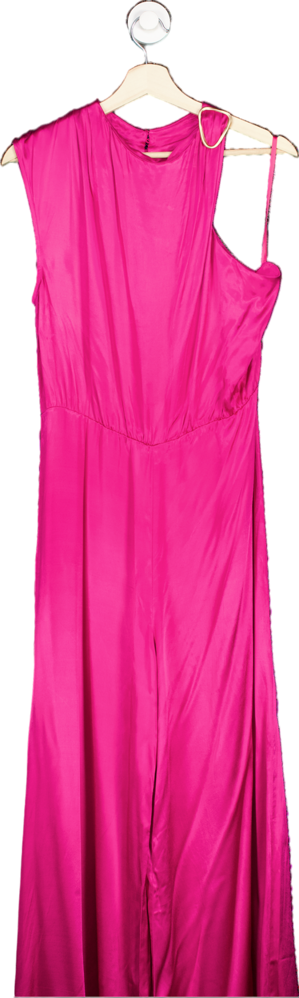 Anthropologie Corey Lynn Calter Pink Calter One-Shoulder Dress  M