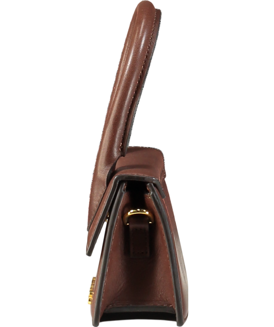 JACQUEMUS Brown Le Chiquito Noeud Leather Cross-body Bag