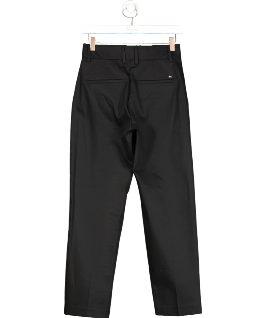 Tommy Hilfiger Slim Straight Trousers, Black UK 4