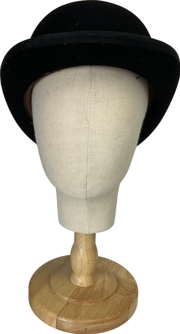 lock & c° hatters Black Town Coke Bowler Hat 56cm