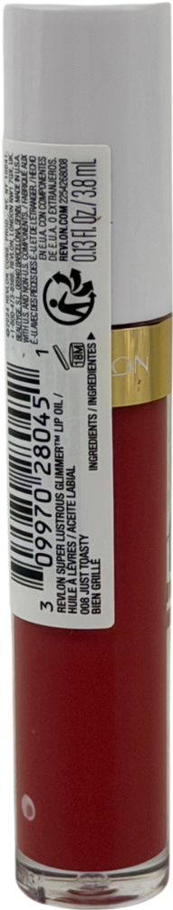 Revlon Superlustrous Glimmer Lip Oil 008 Just Toasty 3.8ml