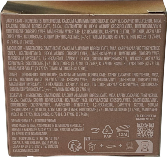 Kylie By Kylie Jenner Wet Shimmer Quad Wet Shimmer 4x0.04