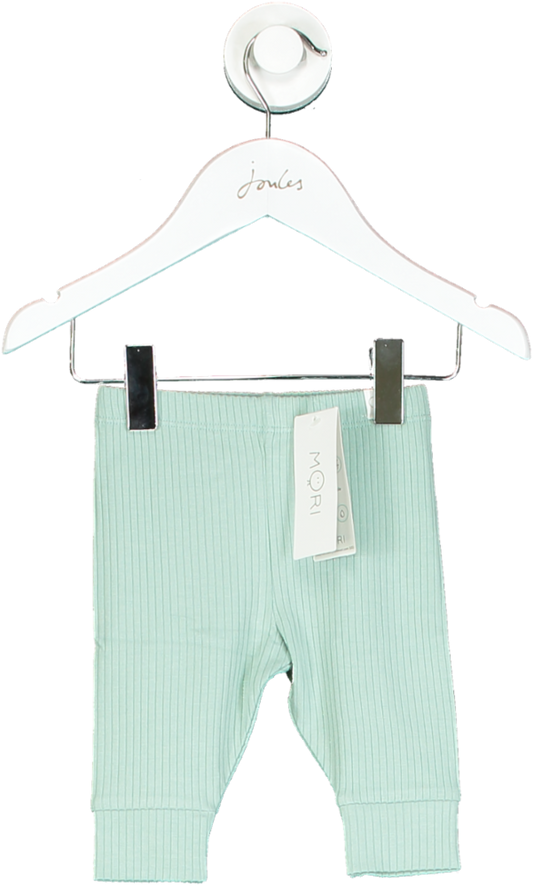 Mori Baby Organic cotton & Bamboo Ribbed Leggings 9-12 Months