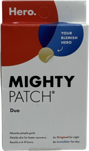 Hero Patch Duo Spot Patches, 6x Day & 6x Night Hydrocolloid Patches one size