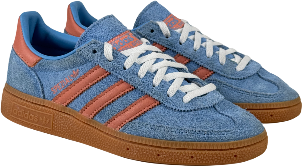 ADIDAS Blue Originals Handball Spezial (light Blue/wonder Clay) UK 4 EU 37 👠