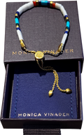 Monica Vinader Delphi Jasper Gemstone Bracelet, Yellow Gold