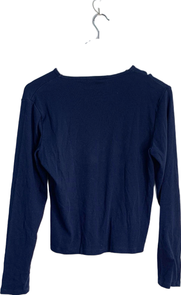 V by Very Navy Long Sleeve Top UK 20