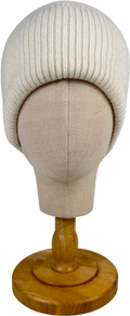 Alvii Cream Beanie Hat One Size