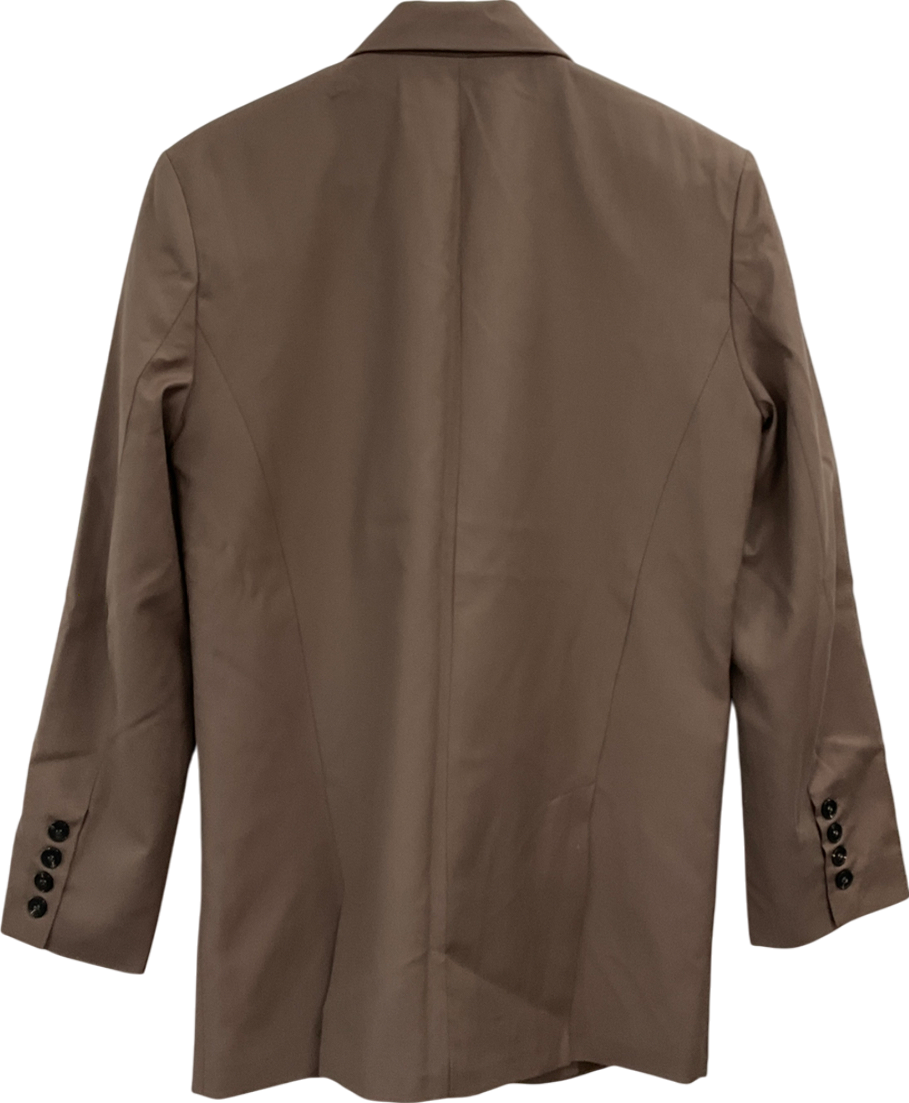 BOA Brown Single Breasted Blazer UK XS