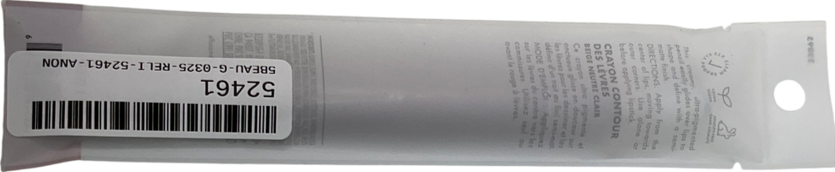 E.L.F Cosmetics Cream Glide Lip Liner Beige Neutre Clair 0.03