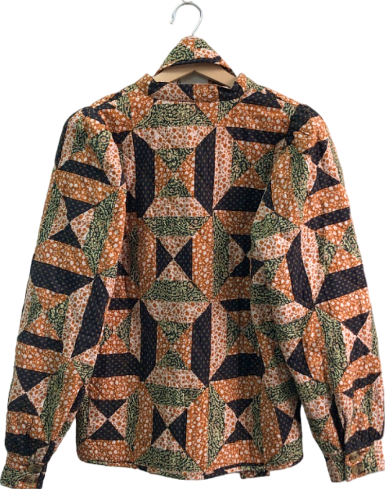 Sézane Multi-colour Quilted Jacket 36