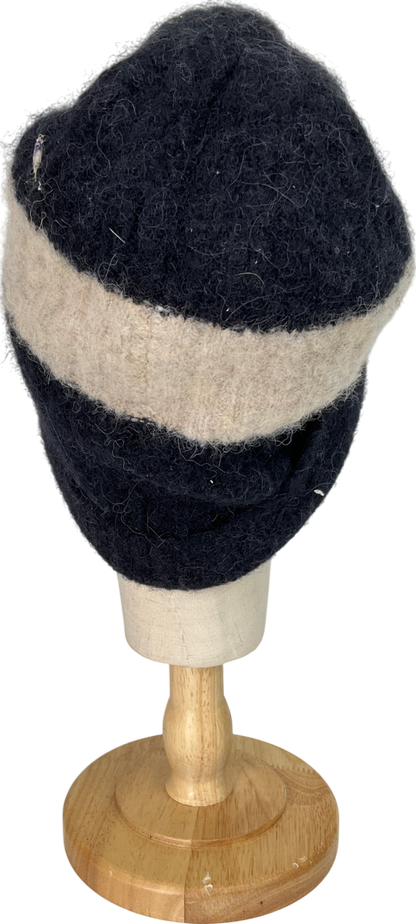 division Navy Blue And Cream Hat One Size