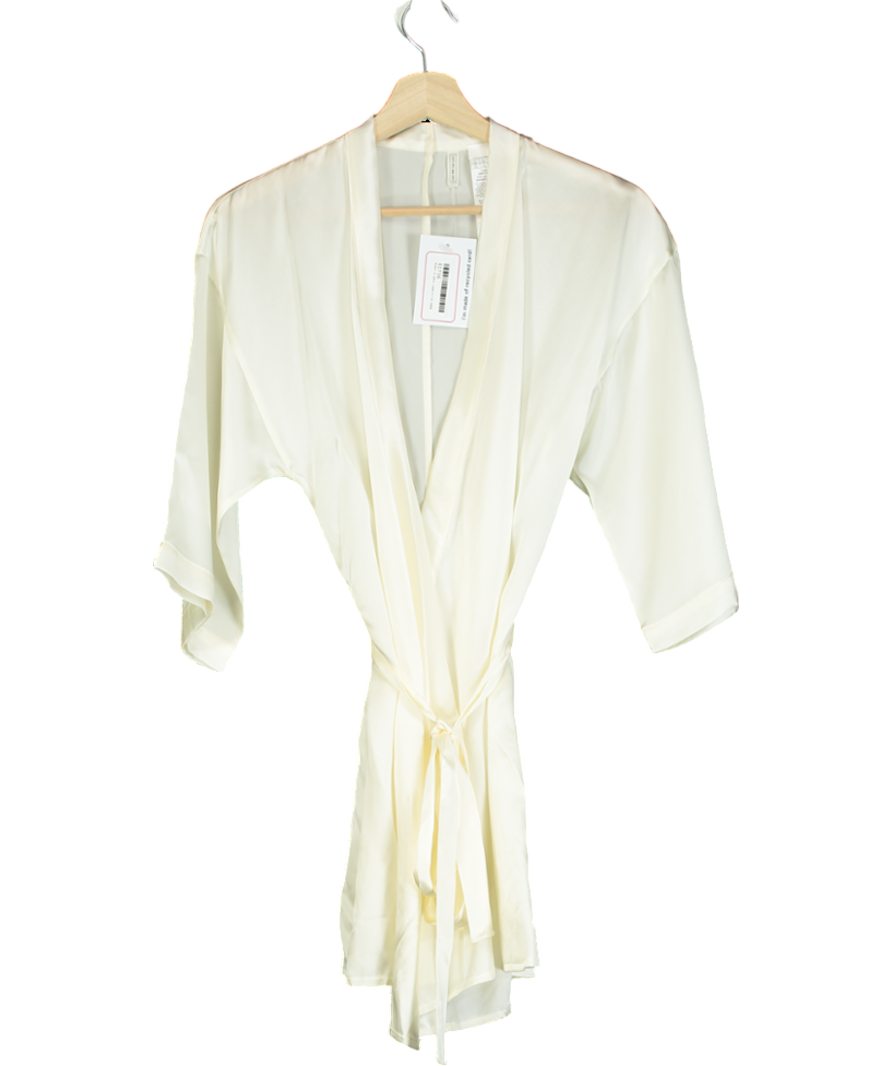 Intimissimi Cream Silk Kimono UK S/M