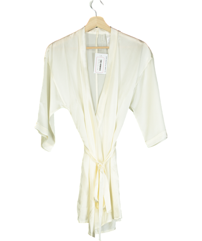 Intimissimi Cream Silk Kimono UK S/M