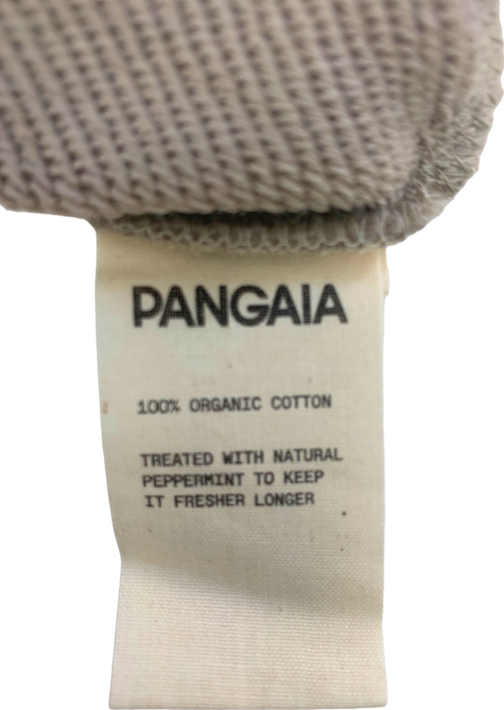Pangaia Stone Organic Cotton Half-Zip Sweatshirt XXS