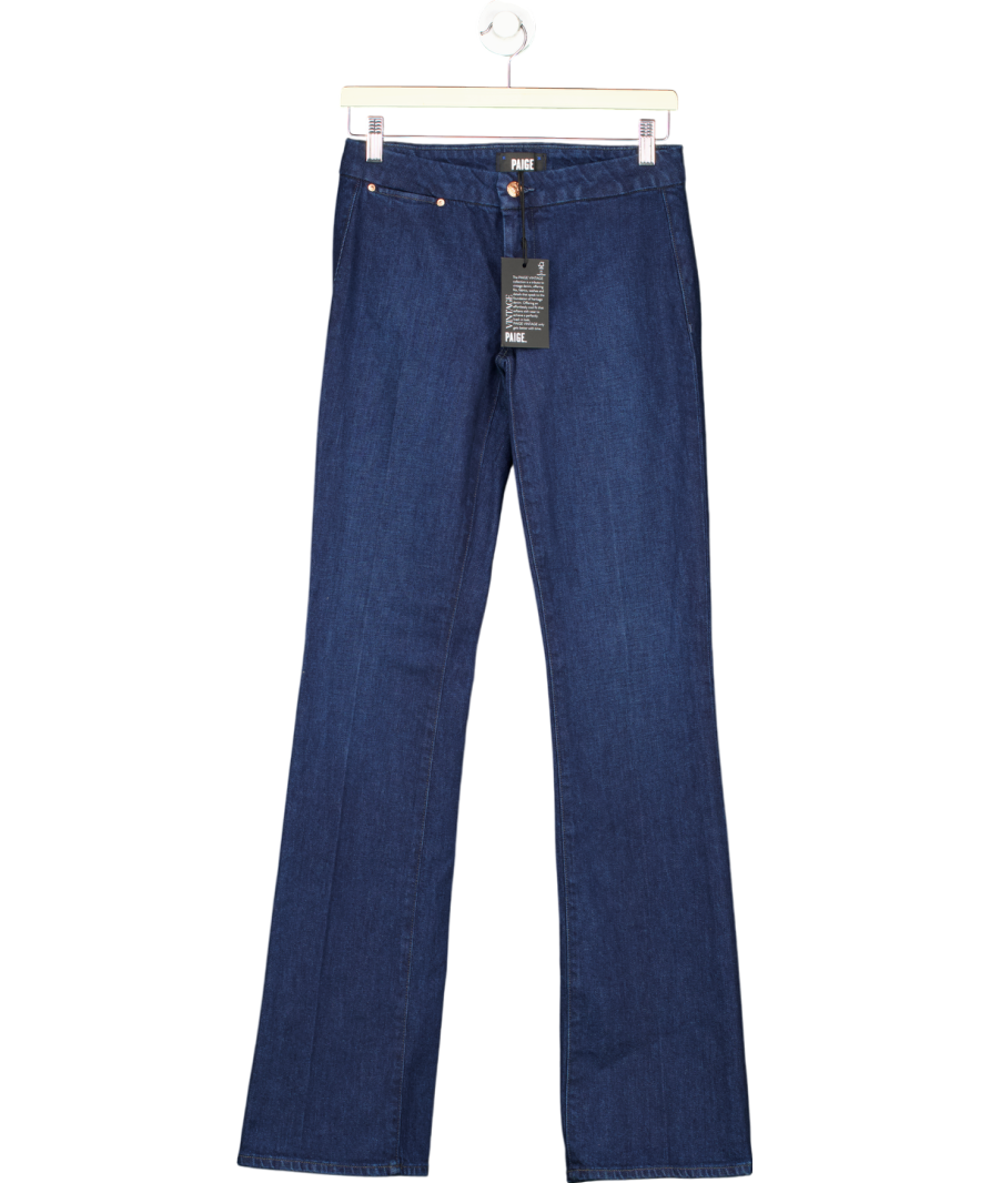PAIGE Blue Sloane Modern Low Rise Slim Jeans W25