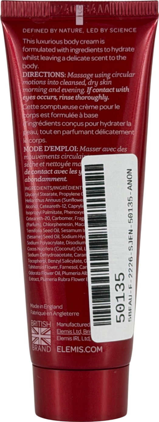 Elemis Frangipani Monoi Body Cream 50ml