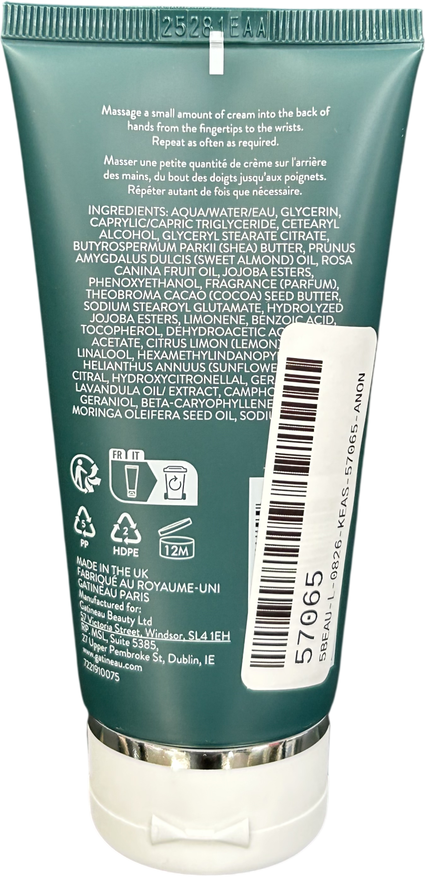 gatineau Aromatique Hand Balm 75ml