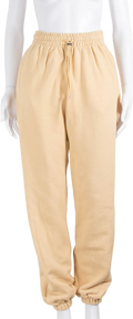 THE FRANKIE SHOP Butter Yellow Joggers UK S